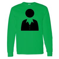 Heavy Cotton 100% Cotton Long Sleeve T Shirt Thumbnail