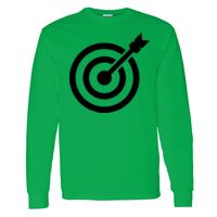 Heavy Cotton 100% Cotton Long Sleeve T Shirt Thumbnail