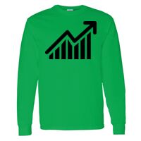 Heavy Cotton 100% Cotton Long Sleeve T Shirt Thumbnail