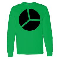 Heavy Cotton 100% Cotton Long Sleeve T Shirt Thumbnail