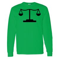 Heavy Cotton 100% Cotton Long Sleeve T Shirt Thumbnail
