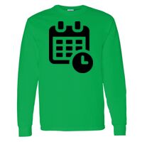 Heavy Cotton 100% Cotton Long Sleeve T Shirt Thumbnail
