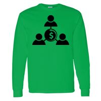 Heavy Cotton 100% Cotton Long Sleeve T Shirt Thumbnail