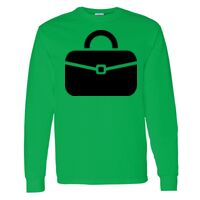 Heavy Cotton 100% Cotton Long Sleeve T Shirt Thumbnail
