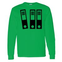 Heavy Cotton 100% Cotton Long Sleeve T Shirt Thumbnail