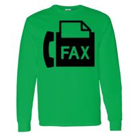 Heavy Cotton 100% Cotton Long Sleeve T Shirt Thumbnail