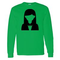 Heavy Cotton 100% Cotton Long Sleeve T Shirt Thumbnail