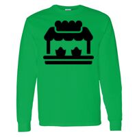 Heavy Cotton 100% Cotton Long Sleeve T Shirt Thumbnail