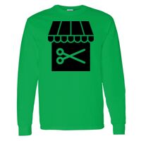 Heavy Cotton 100% Cotton Long Sleeve T Shirt Thumbnail