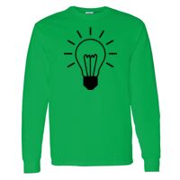 Heavy Cotton 100% Cotton Long Sleeve T Shirt Thumbnail