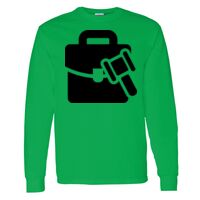 Heavy Cotton 100% Cotton Long Sleeve T Shirt Thumbnail