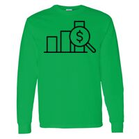 Heavy Cotton 100% Cotton Long Sleeve T Shirt Thumbnail
