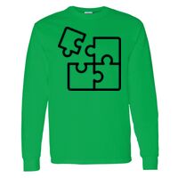 Heavy Cotton 100% Cotton Long Sleeve T Shirt Thumbnail