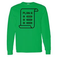 Heavy Cotton 100% Cotton Long Sleeve T Shirt Thumbnail