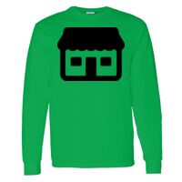 Heavy Cotton 100% Cotton Long Sleeve T Shirt Thumbnail