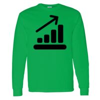 Heavy Cotton 100% Cotton Long Sleeve T Shirt Thumbnail