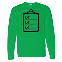 Heavy Cotton 100% Cotton Long Sleeve T Shirt Thumbnail