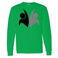 Heavy Cotton 100% Cotton Long Sleeve T Shirt Thumbnail