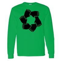 Heavy Cotton 100% Cotton Long Sleeve T Shirt Thumbnail