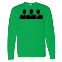 Heavy Cotton 100% Cotton Long Sleeve T Shirt Thumbnail