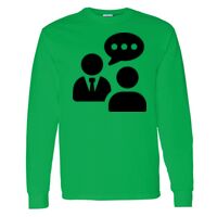 Heavy Cotton 100% Cotton Long Sleeve T Shirt Thumbnail