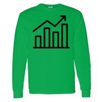 Heavy Cotton 100% Cotton Long Sleeve T Shirt Thumbnail