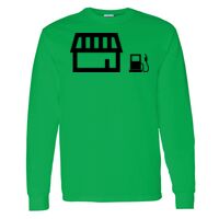 Heavy Cotton 100% Cotton Long Sleeve T Shirt Thumbnail