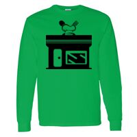 Heavy Cotton 100% Cotton Long Sleeve T Shirt Thumbnail