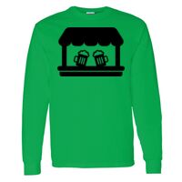 Heavy Cotton 100% Cotton Long Sleeve T Shirt Thumbnail