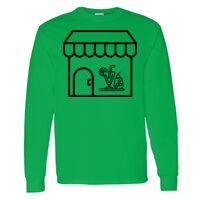 Heavy Cotton 100% Cotton Long Sleeve T Shirt Thumbnail