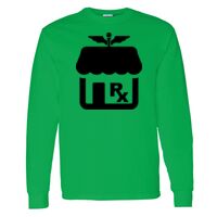 Heavy Cotton 100% Cotton Long Sleeve T Shirt Thumbnail