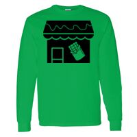 Heavy Cotton 100% Cotton Long Sleeve T Shirt Thumbnail