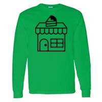 Heavy Cotton 100% Cotton Long Sleeve T Shirt Thumbnail