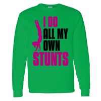 Heavy Cotton 100% Cotton Long Sleeve T Shirt Thumbnail