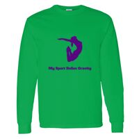 Heavy Cotton 100% Cotton Long Sleeve T Shirt Thumbnail