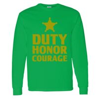 Heavy Cotton 100% Cotton Long Sleeve T Shirt Thumbnail