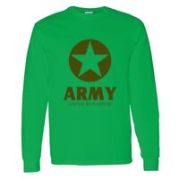 Heavy Cotton 100% Cotton Long Sleeve T Shirt Thumbnail