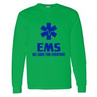 Heavy Cotton 100% Cotton Long Sleeve T Shirt Thumbnail