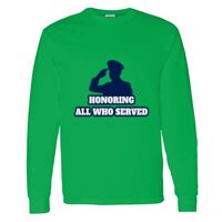 Heavy Cotton 100% Cotton Long Sleeve T Shirt Thumbnail