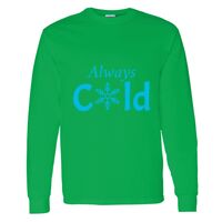 Heavy Cotton 100% Cotton Long Sleeve T Shirt Thumbnail