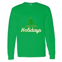 Heavy Cotton 100% Cotton Long Sleeve T Shirt Thumbnail