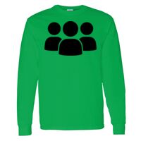 Heavy Cotton 100% Cotton Long Sleeve T Shirt Thumbnail