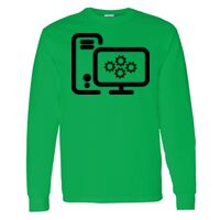 Heavy Cotton 100% Cotton Long Sleeve T Shirt Thumbnail
