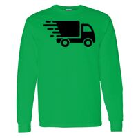 Heavy Cotton 100% Cotton Long Sleeve T Shirt Thumbnail