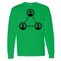 Heavy Cotton 100% Cotton Long Sleeve T Shirt Thumbnail