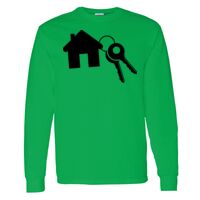 Heavy Cotton 100% Cotton Long Sleeve T Shirt Thumbnail