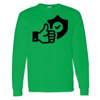 Heavy Cotton 100% Cotton Long Sleeve T Shirt Thumbnail