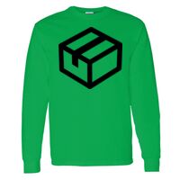 Heavy Cotton 100% Cotton Long Sleeve T Shirt Thumbnail