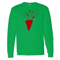 Heavy Cotton 100% Cotton Long Sleeve T Shirt Thumbnail
