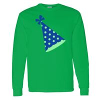 Heavy Cotton 100% Cotton Long Sleeve T Shirt Thumbnail